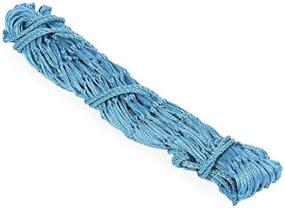 img 2 attached to 🐴 Shires 50" Premium Poly Cord 2" Hole Haynet Baby Blue - Durable and Convenient Hay Net for Easy Feeding