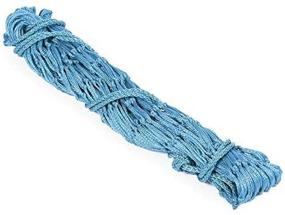 img 1 attached to 🐴 Shires 50" Premium Poly Cord 2" Hole Haynet Baby Blue - Durable and Convenient Hay Net for Easy Feeding