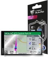 📱 невидимая защитная пленка ipg ultra hd clear film screen protector для навигатора garmin drivesmart 65 & traffic gps navigator 6.95" - антицарапающая кожа, гладкая, самолечащаяся, без пузырей логотип