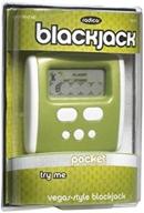 🎲 unleash the fun with mattel n6057 pocket blackjack green: compact and portable entertainment at your fingertips! logo