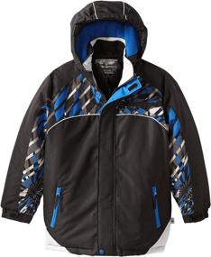 img 2 attached to 🏂 Rothschild Big Boys' Snowboard Jacket with Bold Print: Stay Stylish on the Slopes