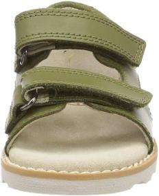 img 3 attached to Превосходные кожаные сандалии CLARKS Crown Sling: стильные мальчики обувь и сандалии