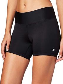 img 2 attached to 🩳 Champion Women's Absolute 5" Shorts with SmoothTec Waistband
