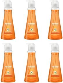 img 3 attached to Method Clementine Dish Soap, 🍊 18 Fl Oz (Pack of 6)