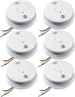 🚨 kidde hardwired smoke & carbon monoxide detector with lithium battery backup - pack of 6 logo