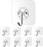 waterproof, oil-resistant transparent industrial hooks with reusability logo