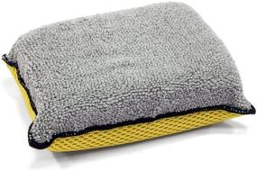 img 1 attached to 🧽 Superior Cleaning Power: Autofiber Upholstery and Leather Microfiber Scrubbing Sponge (6 Pack)