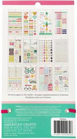 img 3 attached to 📅 American Crafts 1230-Piece Calendar Sticker Books, Non-Dated