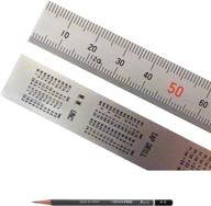stainless machinist engineer graduations measurement logo