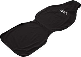 img 3 attached to 🚗 Race Face Car Seat Cover: Sleek Black Design, Perfect Fit for All Car Sizes