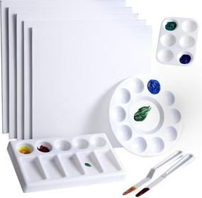 img 4 attached to Beginners Classrooms Paintings Canvases Palettes