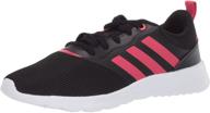 π adidas kids' racer running signal girls' shoes for athletic activities logo