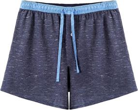 img 4 attached to MarkG Pajama Shorts Lounge Sleepwear Men's Clothing