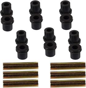 img 2 attached to 🏎️ Huskey EZGO TXT Golf Cart Rear Leaf Spring and Bushing Kit - Premium Rubber, Long Lasting, 1996-Up - Replaces OEM Sleeve No#: 70289G02 & Bushing No#: 70291G0