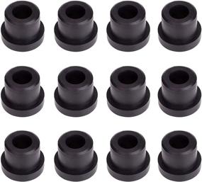 img 1 attached to 🏎️ Huskey EZGO TXT Golf Cart Rear Leaf Spring and Bushing Kit - Premium Rubber, Long Lasting, 1996-Up - Replaces OEM Sleeve No#: 70289G02 & Bushing No#: 70291G0