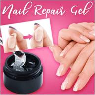 💅 revive weak nails with 5ml instant cracked nail repair gel - strengthen, restore, and fix damaged nails! (1pc) logo