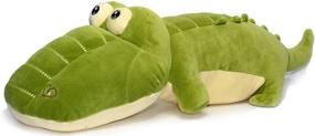 img 3 attached to 🐊 26.5" Vintoys Crocodile Plush Toy - Soft Big Hugging Pillow Stuffed Animal