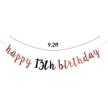 birthday banner official teenager supplies logo