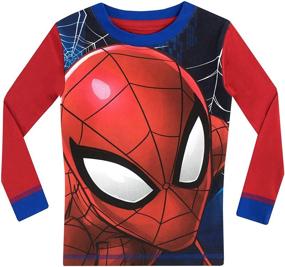 img 3 attached to Ultimate Spider-Man Boys' Spiderman Pajamas for Superhero Dreams