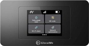 img 3 attached to 🌐 GlocalMe DuoTurbo 4G LTE Mobile Hotspot - No SIM Card Needed, WiFi Hotspot Unlock Device for Home or Travel in 140+ Countries with Smart Local Network Auto-Selection. Includes US 8GB & Global 1GB Data (v2021)