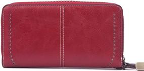 img 1 attached to Mokoze Leather Capacity Compact Wallets Women's Handbags & Wallets and Wallets