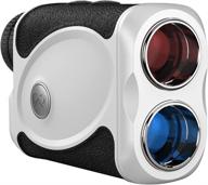 🏌️ wosports golf rangefinder - high-precision laser rangefinder for golf, target shooting, and hunting - 800 yards range with flag lock, speed, and distance measurements - tournament legal - includes battery logo