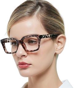 img 3 attached to 👓 MARE AZZURO Stylish Women's Reading Glasses - Available in 0.1, 1.0, 1.25, 1.5, 1.75, 2.0, 2.25, 2.5, 2.75, 3.0, 3.5, 4.0, 5.0, 6.0 Strengths