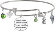 tisda beautiful inspirational bracelet expandable logo