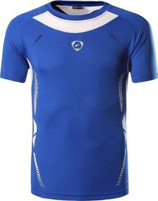 img 1 attached to Sportides Breathable Compression T Shirt LBS709_PackA_130