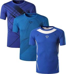 img 4 attached to Sportides Breathable Compression T Shirt LBS709_PackA_130