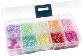 img 3 attached to Summer Ray Assorted Glossy Rhinestones Storage