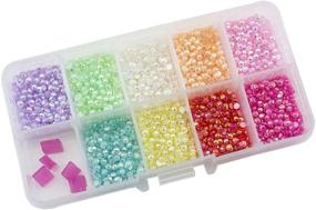 img 4 attached to Summer Ray Assorted Glossy Rhinestones Storage