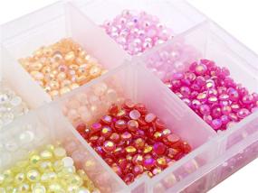 img 1 attached to Summer Ray Assorted Glossy Rhinestones Storage