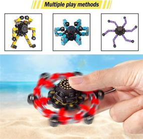 img 4 attached to 🌀 The Ultimate Spinners Spinning Transformable Mechanical Fingertip: Unleash the Next-Level Experience!