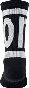 img 1 attached to 🧦 3 Pack of NIKE Kid's Performance Cushioned Crew Training Socks