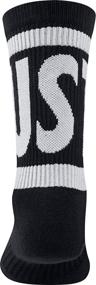 img 2 attached to 🧦 3 Pack of NIKE Kid's Performance Cushioned Crew Training Socks