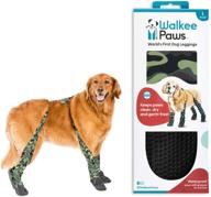 🐾 world's first all-in-one dog leggings: walkee paws snug fit dog shoes, boots, and socks, as featured on shark tank logo