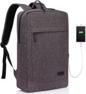 💼 waterproof laptop backpacks: lightweight, business-friendly bags with charging capability logo