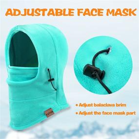 img 1 attached to Balaclava Winter Warmer Weather Windproof Outdoor Recreation