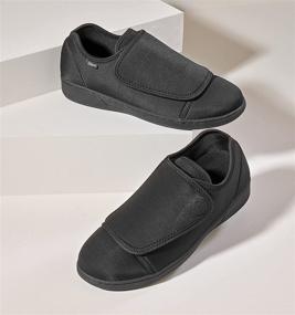 img 1 attached to Silverts Extra Wide Deep Shoes: The Perfect Comfortable Fit for Wider Feet