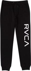 img 1 attached to RVCA Boys' Big Fleece Pant - Comfortable and Stylish Pants for Boys