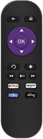 img 4 attached to 📱 Gvirtue Remote Control Replacement for Roku 1, Roku 2 (HD, XD, XS), Roku 3, Roku LT, HD, XD, XDS, Roku N1, Roku Express, Roku Express+ (Enhanced 4-Button Design)