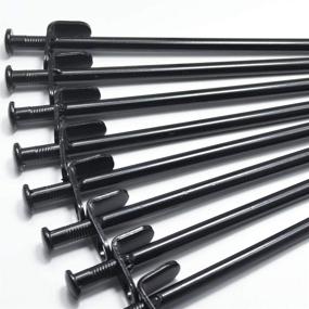 img 2 attached to Beefoor Tent Stakes: Heavy Duty Camping Stakes (12 inches, 12 pack) - Forged 🏕️ Steel Tent Pegs, Unbreakable and Inflexible - Ideal for Rocky Places, Deserts, Snowfields, and Grasslands