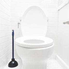 img 3 attached to 🚽 Optimized Bats Out Heavy-Duty Toilet Plunger - for Efficient Removal of Clogs in Homes, Commercial and Industrial Buildings