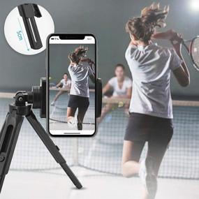 img 2 attached to 🏌️ Golf Phone Holder: Capture Your Swing and Improve Your Game with this Training Aid