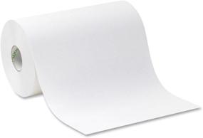 img 1 attached to 🧻 Georgia-Pacific 26610 Sofpull Paper Towel Roll, 1-Ply Hardwound, 9-inch Width x 400-foot Length, White, Single Roll of 400 feet