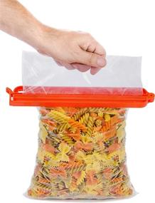 img 2 attached to 🔒 3 PACK – Extra Large Bag Clips (10.3 inches) for Sealing Large Snack Bags Effectively