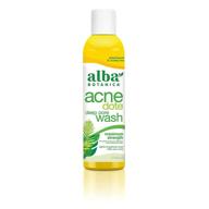 🧼 alba botanica acnedote deep pore wash - maximum strength solution (6 oz) - packaging may vary logo