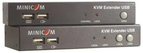 img 3 attached to 🔌 TRIPP LITE Minicom KVM Extender USB + 2-Port KVM TAA GSA: Эффективное решение для удаленного доступа