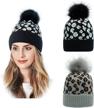 danmy beanie knitted earmuffs black 3pcs outdoor recreation for outdoor clothing logo